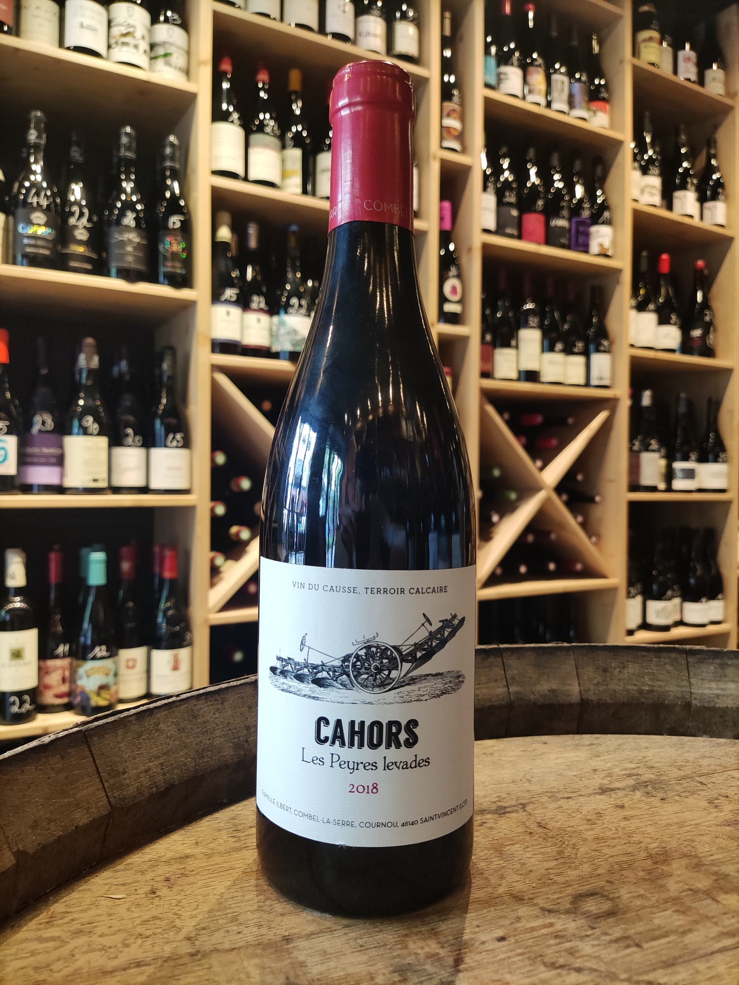 Cahors "Les Peyres Levades " 2018 Combel-la-Serre