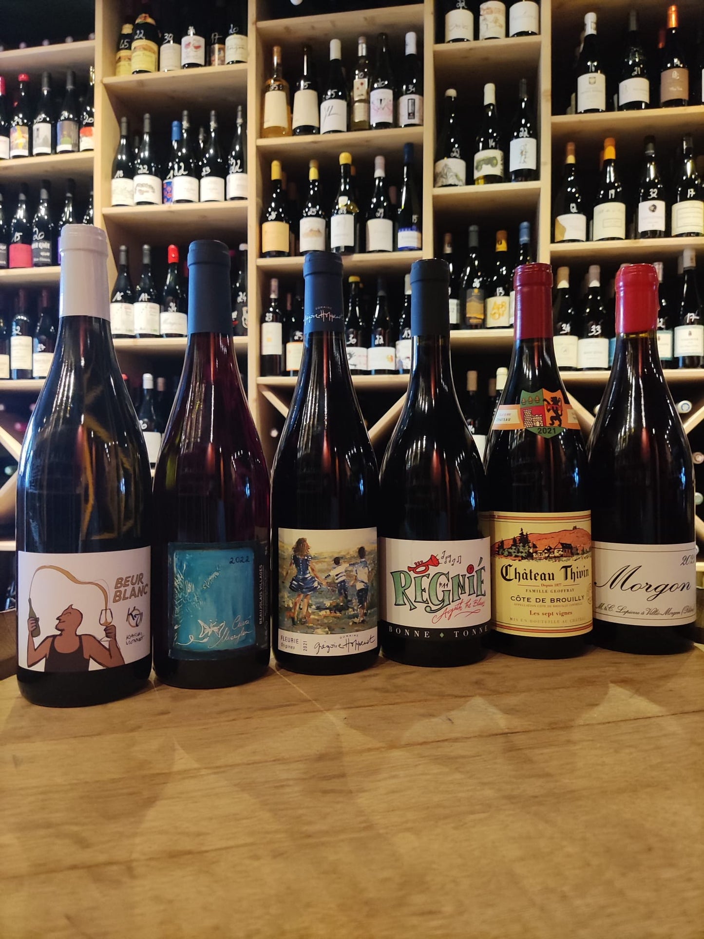 La caisse du Beaujolais 105€ au lieu de 118€