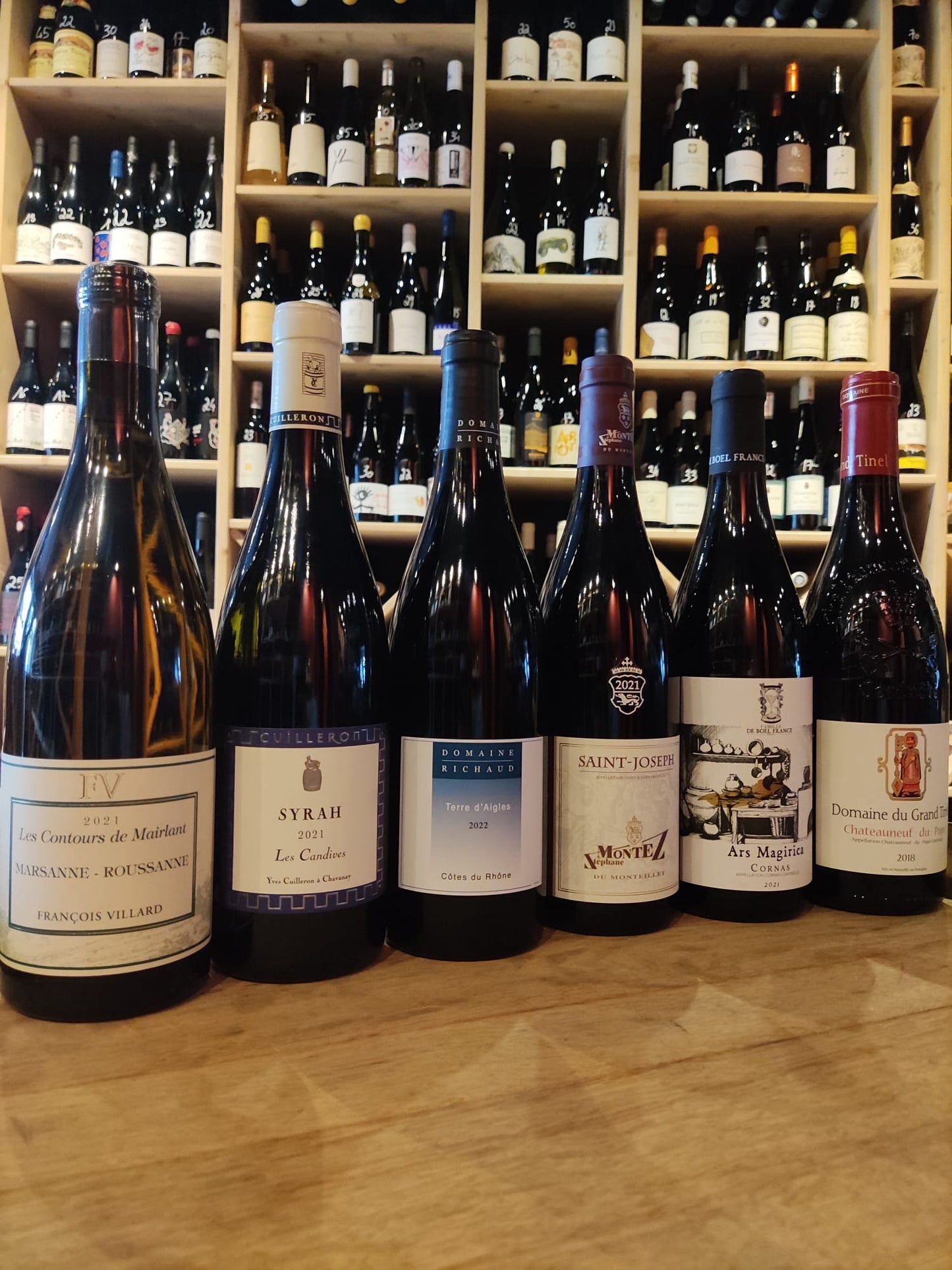 La caisse Vallée du Rhône 130€ au lieu de 144€